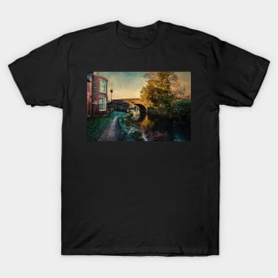 A December Day at Hungerford as Digital Art T-Shirt